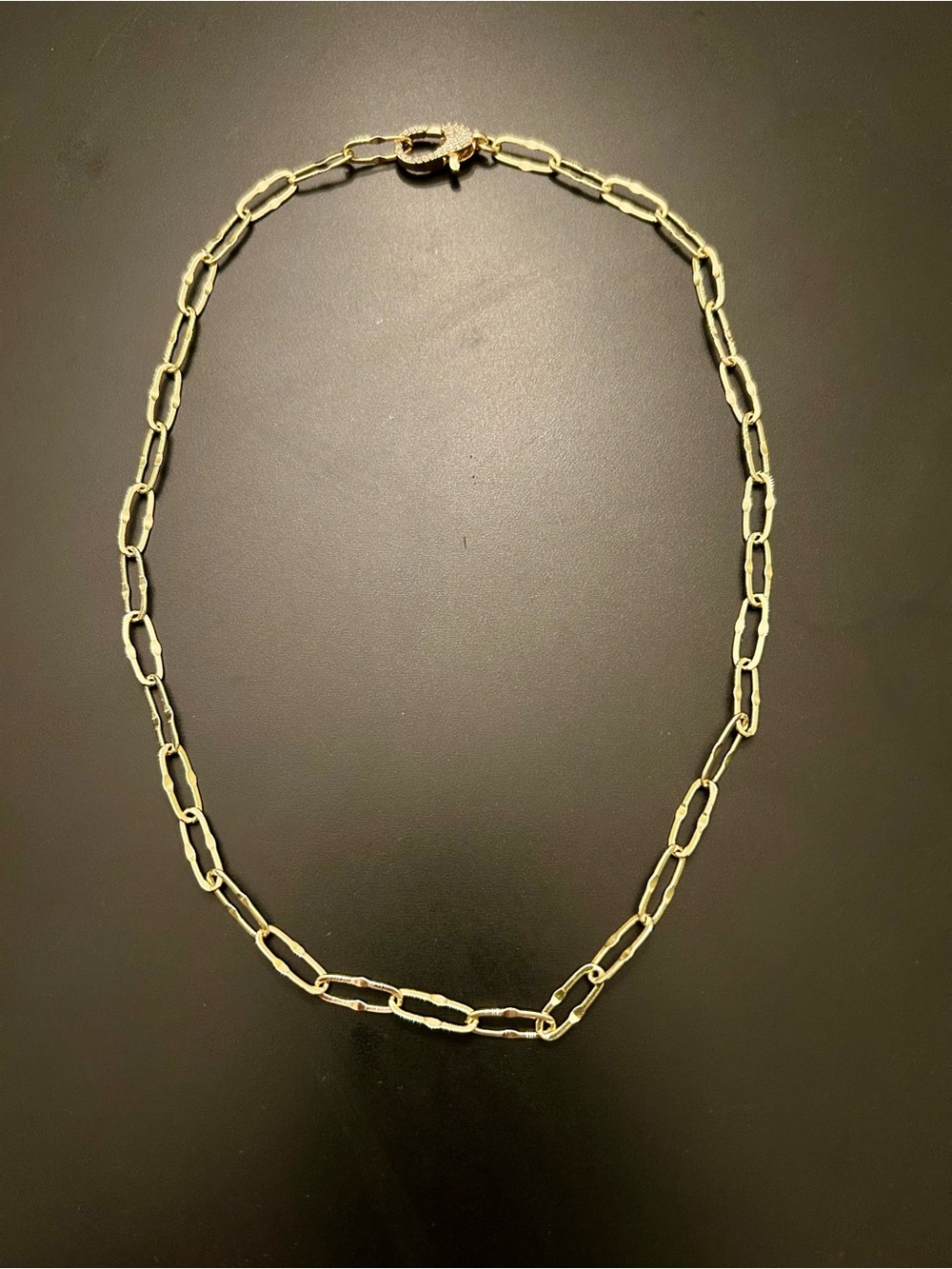 Paperclip Chain Necklace - Unbranded